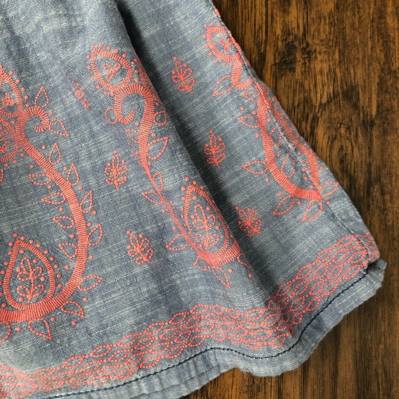 Crazy 8 Chambray Skirt Size S (5-6) - Picture 4 of 5